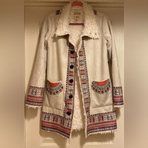 Billabong Zippora Cream Print Jacket